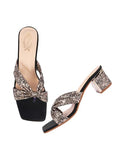 Shoetopia Women'S Heeled Sandal-3 Kids Uk (Neha-Black)-Eu36,Black,3,B0D2RQWH6P