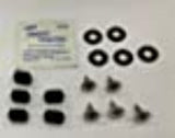 TrailFX RH5121H Bug Shield Mounting Hardware Kit OE Replacement Parts for TrailFX Hood Shields Includes Steel Brackets Stainless
