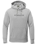 Adro Fearless Printed Hoodie/Sweatshirt For Men (H22-M-Frl-Gr_Grey_Xl)