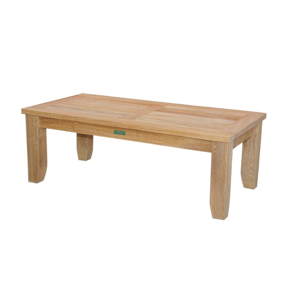 Anderson Teak Ds-506 Luxe Rectangular Coffee Table