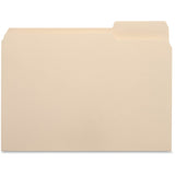 Business Source 16492 File Folder,1/3 Cut Right Tab,1Ply,3/4Inch Exp.,Ltr,100/BX
