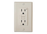 VALTERRA Diamond Group VGF15W-WHITE White 15 Amp Grd Receptacle Fault with Power Light