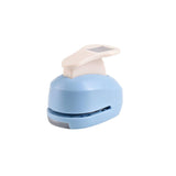 Compact Handheld Paper Punch PalmOperated Lever Punch LowProfile Portable For Crafters, Journalists, Scrapbooking, Journaling,