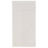 JAM Paper Monarch 8 Glove Policy Envelope - 3 7/8 x 7 1/2 - White - 25/Pack