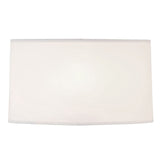 Design Classics Lighting Large White Oval Linen Lamp Shade