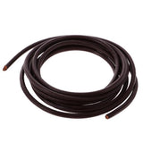 ATORSE 2x2 Meter 4mm Real Round Leather Cord for Jewelry Beading Making Deep Coffee