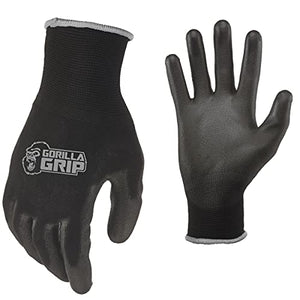 Gorilla Grip Slip Resistant All Purpose Work Gloves | Size: X-Large | Single Pair Of Gloves