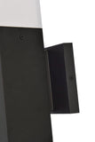 Living District Raine Integrated Led Wall Sconce In Silver