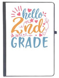Udnag Ruled Notebook Diary Teacher Student | Hello 2Nd Gradee, [A5 80Pages 80Gsm]