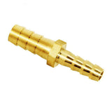 Joywayus Hose Barb Reducer 1/4 to 5/16 Reduce Hose ID Reducing Splicer, Hex Union Brass Fitting