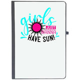 Udnag Ruled Notebook Diary Girls Trip | Girls Just Wanna Have Sun!, [A5 80Pages 80Gsm]