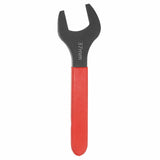 HARFINGTON Single Open End Wrench 37mm Metric 15 Degree Offset Angle U-Shaped Open Ended Spanner Small Flat Head Blackening Wren