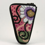 Scissor Case Daisy Swirl Needlepoint Kit