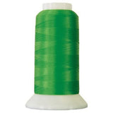 Superior Threads Bottom Line 2Ply 60Weight Polyester Embroidery Quilting Sewing Thread 3,000 Yard Cone (#645 Bright Green)