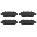 ECCPP D1393-8501 Rear Ceramic Disc Brake Pad Set Fit For INFINITI JX35 2013,For INFINITI QX60 2014-2020,For Nissan Murano 2010-2