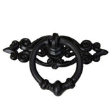 Heavenglow 15Xvintage Black Wardrobe Cabinet Door Cupboard Drawer Pull Ring Handle Knob| Door Knobs & Levers