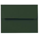 JAM PAPER A2 Premium Invitation Envelopes - 4 3/8 x 5 3/4 - Dark Green - 50/Pack