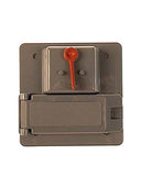 THOMAS & BETTS/CARLON E9G2DSN-CAR 2g Pvc Toggle Duplex Cover