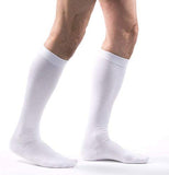 Allegro Unisex 2030 mmHg Essential 111 Cotton Compression Sock Calf High, Walking Support Sock, Compression Athletic Sock