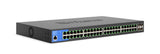 48-Port Managed Gigabit Ethernet Switch with 4 10G SFP+ Uplinks LGS352C