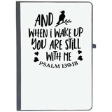 Udnag Ruled Notebook Diary Adventure | And When I Wakeup You Are Still With Me, [A5 80Pages 80Gsm]
