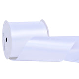 Ribest White Double Faced Satin Ribbon, 3 Inch 10 Yard Ribbon for Crafts Gift Wrapping Bows Wedding Party Decoration Bouquet