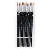 Brushes Water Color Pointed #4 9/16 Supplies Camel Hair 12 Ct Arts & Crafts Chl73504 Charles Leonard