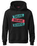 Adro Men'S Cotton Neck Hooded Sweatshirt (H21-M-Dba-Bl_Black_L)