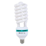 AQIRUI 85W Light Bulb 5500K CFL Daylight Spiral Softbox Bulb in E27 Socket for Photography Photo Video Studio Lighting White 1 P