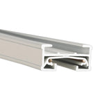 WAC Lighting JT6-WT 120V 6 Foot J Track with Mounting Hardware and Two End Caps, Single Circuit, White