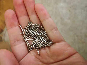 Tiny Wooden Nails for DIY Craft Projects, Antique Drawer Repairing, Mini Boxes Decorative Accessories[Set of 200pcs]0.039 0.39i