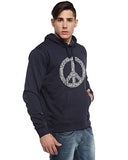 Adro Men'S Fleece Hooded Hoodie (H-M-Pe-Nb-Xl_Navy Blue)