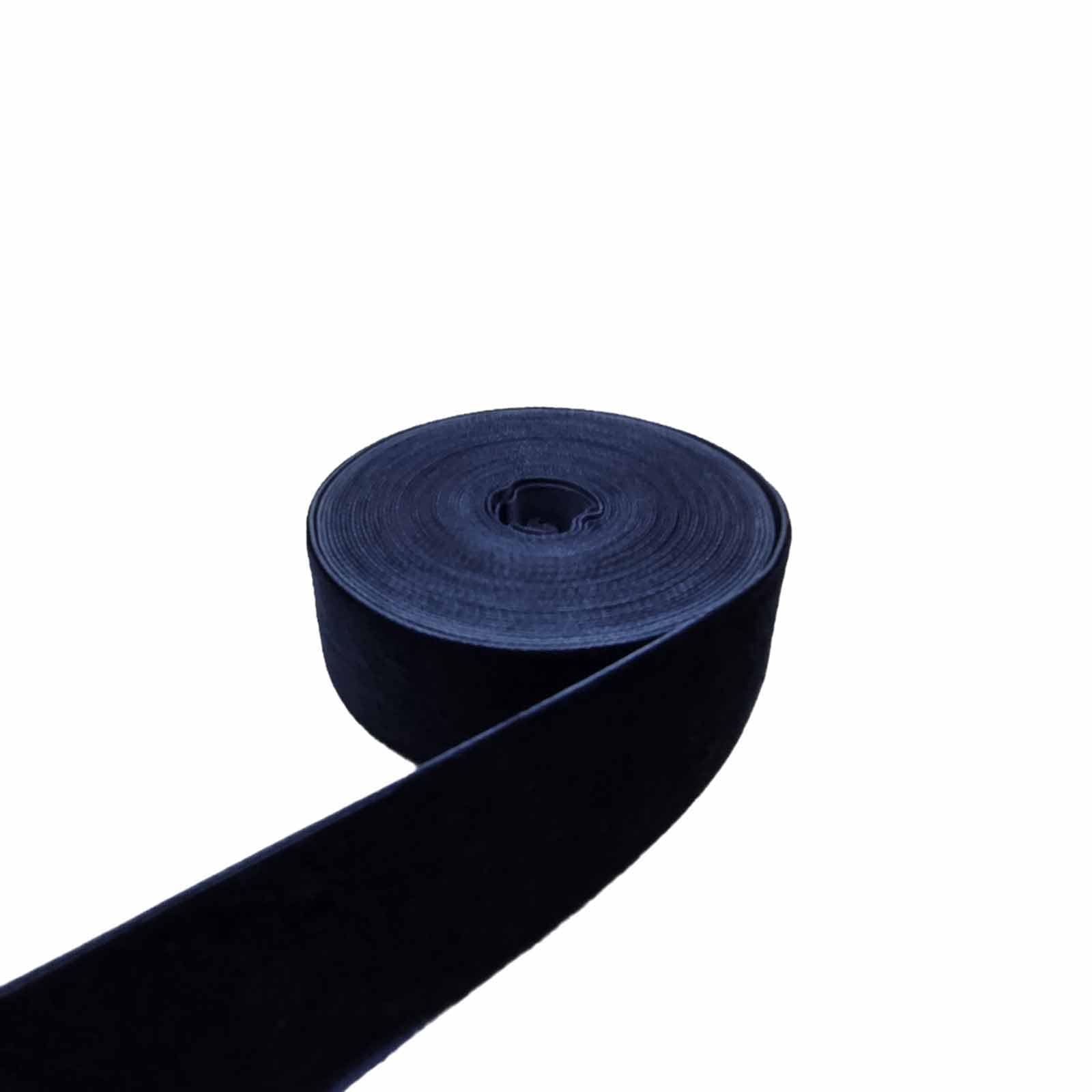 Navy Blue Velvet Ribbon 1 inch for Christmas Wreath Decoration Handmade Craft Ornaments Gift Wrapping & Bow Making (Navy, 1-5 Ya