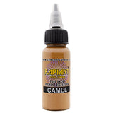 Radiant Colors Tattoo Ink Professional Tattooing Inks Fluid Vegan Pigments 1 oz One Ounce Camel