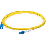 Addon 10M Sc To Lc Yellow Os2 Simplex Ofnr (RiserRated) Smf Fiber Patch Cable