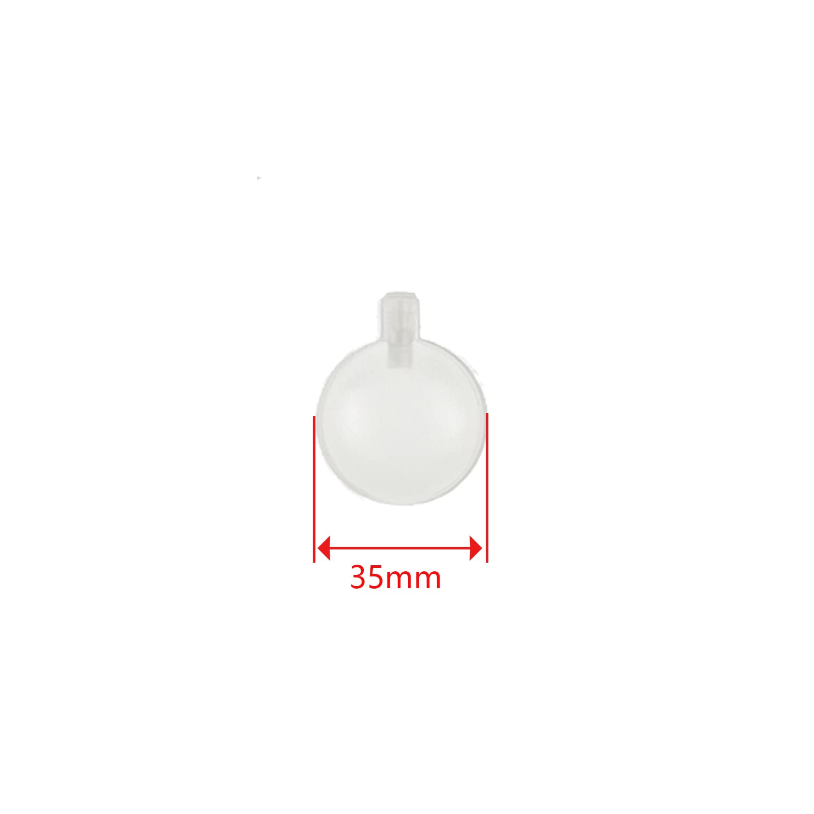 Miokun 100 Pack 35mm Squeakers for Dog Toys Fit Repair Dog Pet Toys Noise Maker Insert Replacement (35mm)