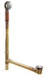 Kohler 7265-TT Clearflo Brass toe tap bath drain