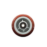 5 x 2 Polyurethane on Polyolefin Wheel Only with Roller Bearing 1/2 Bore 600 lbs Capacity per Wheel Service Caster Bran