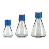 Wheaton Science Products WPFBC1000S Polycarbonate Shake Flask, 1000 mL Baffled, Sterile with Patented Vented DuoCap (Pack of 6)