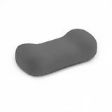 Merishopp Breathable MultiUse Memory Foam Pillow Cooling Material Memory Foam Rest Pillow For Students, Travel, Dark Gray