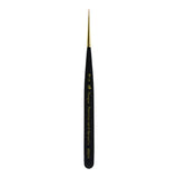 Princeton MiniDetailer Paintbrush, Size 20/0 inch, Black