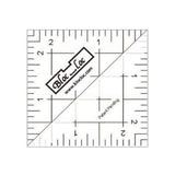 Bloc Loc~2.5 Half Square Triangle Ruler, Acrylic Ruler