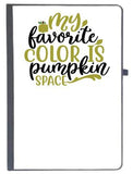 Udnag Ruled Notebook Diary Witch | My Favorite Color Is Pumpkin Space, [A5 80Pages 80Gsm]