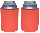 Blank Thick Foam Old School Can Cooler (2 Pack, Pink)