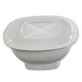 Nordic Ware Microwave Popcorn Popper, White, 12 Cup