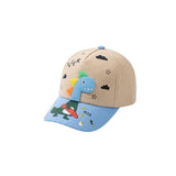 Eazylayers Kids Dinosaur Baseball Cap, Adjustable Cotton Sun Hat With 3D Dino Patch, 24 Years, Breathable Outdoor Sport Snapbac