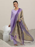 Libas Women'S Viscose Rayon Kurta Set (400263I Lavender Xl