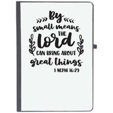 Udnag Ruled Notebook Diary Small Means Great Things | By Small Means, [A5 80Pages 80Gsm]