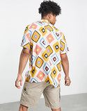 Dhruvi Trendz Mens Rayon Men'S Casual Shirt Regular Fit Western (Dt-Ms-6066_Multicolour_M)