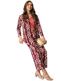 Gosriki Women'S Cotton Blend Printed Ethnic Co-Ord Set (Raiden Wine-Gs_L_Wine_Large),Wine,,B0D3BYX55B
